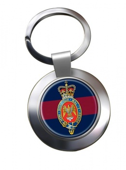 Blues and Royals (British Army) Chrome Key Ring