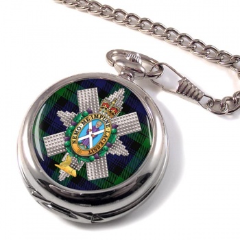 Black Watch (42nd Royal Highland) Regiment (British Army) of Foot) Pocket Watch