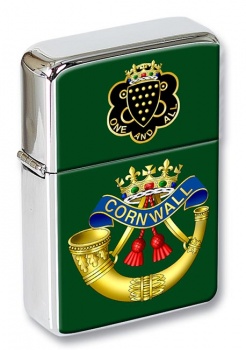 Duke of Cornwall's Light Infantry (British Army) Flip Top Lighter