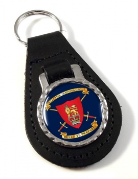 Collective Training Group (British Army) Leather Key Fob