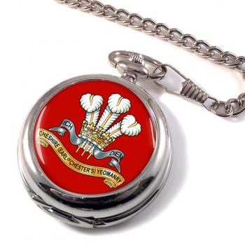 Cheshire Yeomanry (British Army) Pocket Watch