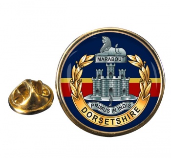 Dorset Regiment (British Army) Round Pin Badge