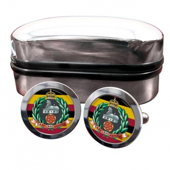 East Lancashire Regiment (British Army) Round Cufflinks