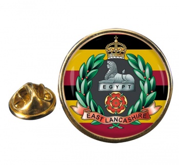 East Lancashire Regiment (British Army) Round Pin Badge