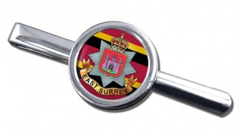 East Surrey Regiment (British Army) Round Tie Clip