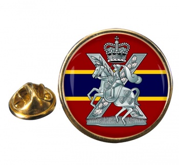 Fife and Forfar Yeomanry (British Army) Scottish Horse Round Pin Badge
