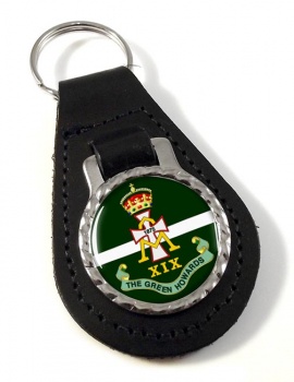 Green Howards (Alexandra Princess of Wales's Own Yorkshire Regiment,British Army) Leather Key Fob