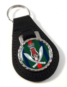 Gurkha Band (British Army) Leather Key Fob