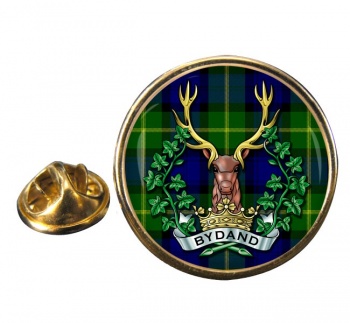 Gordon Highlanders (British Army) Round Pin Badge