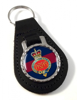 Grenadier Guards (British Army) Cypher Leather Key Fob