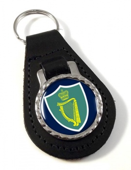 Headquarters Northern Ireland (HQNI) British Army Leather Key Fob
