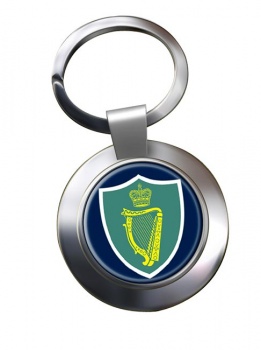 Headquarters Northern Ireland (HQNI) British Army Chrome Key Ring