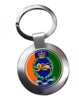 King's Own Royal Border Regiment (British Army) Chrome Key Ring