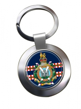 King's Own Scottish Borderers (British Army) Chrome Key Ring