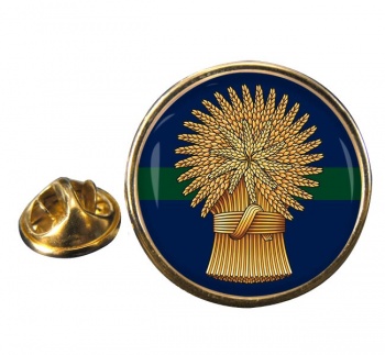 Lothians and Borders Horse Yeomanry (British Army) Round Pin Badge