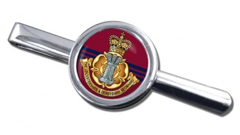 Leicestershire and Derbyshire Yeomanry (British Army) Round Tie Clip