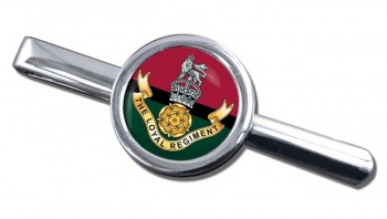 Loyal Regiment (British Army) Round Tie Clip