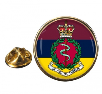Royal Army Medical Corps (British Army) Round Pin Badge