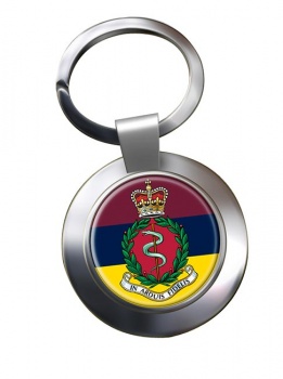 Royal Army Medical Corps (British Army) Chrome Key Ring