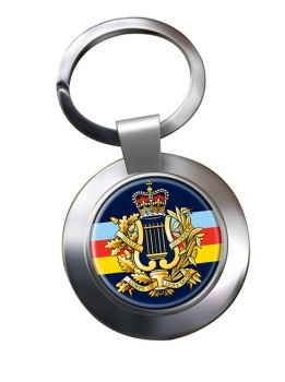 Corps of Army Music (British Army) Chrome Key Ring