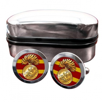 Northumberland Fusiliers (British Army) Round Cufflinks