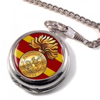 Northumberland Fusiliers (British Army) Pocket Watch