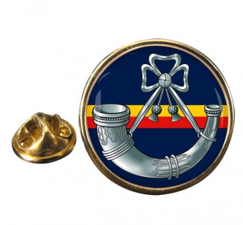 Oxfordshire and Buckinghamshire Light Infantry (British Army) Round Pin Badge
