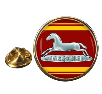 Prince of Wales's Own Regiment (British Army) of Yorkshire Round Pin Badge