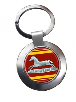 Prince of Wales's Own Regiment (British Army) of Yorkshire Chrome Key Ring