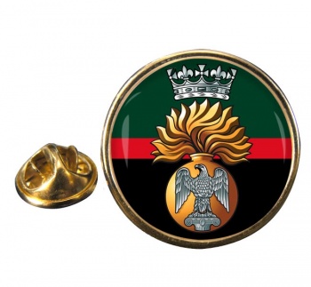 Princess Victoria's (Royal Irish Fusiliers) British Army Round Pin Badge