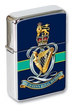 Queen's Royal Hussars (British Army) Flip Top Lighter