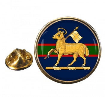 Queen's Royal Regiment (British Army) (West Surrey) Round Pin Badge