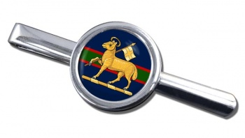 Queen's Royal Regiment (British Army) (West Surrey) Round Tie Clip