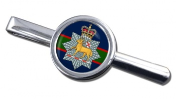 Queen's Royal Surrey Regiment (British Army) Round Tie Clip