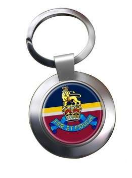 Royal Army Pay Corps (British Army) Chrome Key Ring
