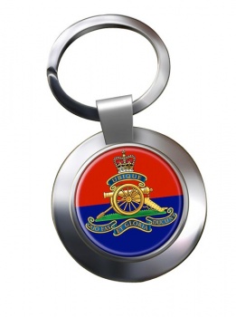 Royal Artillery (British Army) Chrome Key Ring