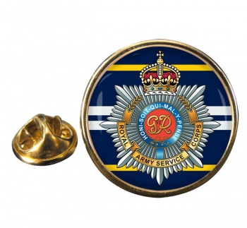 Royal Army Service Corps (British Army) Round Pin Badge