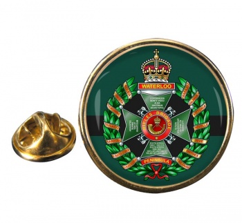Rifle Brigade (British Army) Round Pin Badge