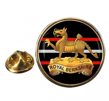 Royal Berkshire Regiment (British Army) Round Pin Badge