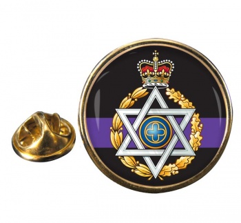 Royal Army Chaplains' Department (Jewish) (British Army) Round Pin Badge