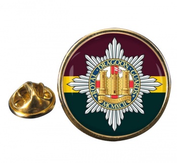Royal Dragoon Guards (British Army) Round Pin Badge