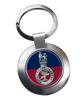 Royal Devon Yeomanry (British Army) Chrome Key Ring