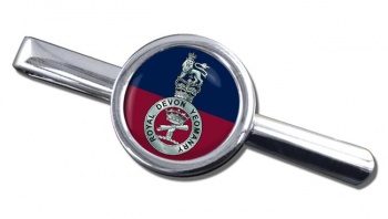 Royal Devon Yeomanry (British Army) Round Tie Clip