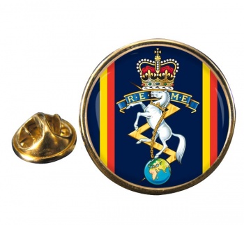 Corps of Royal Electrical and Mechanical Engineers (REME) Round Pin Badge