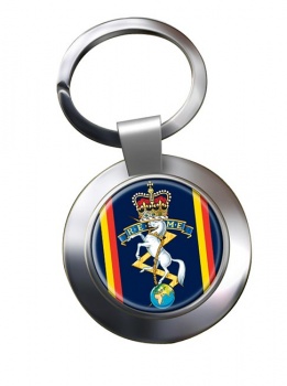 Corps of Royal Electrical and Mechanical Engineers (REME) Chrome Key Ring