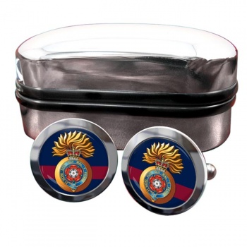 Royal Fusiliers City of London Regiment (British Army) Round Cufflinks