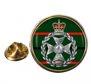 Royal Green Jackets (British Army) Round Pin Badge