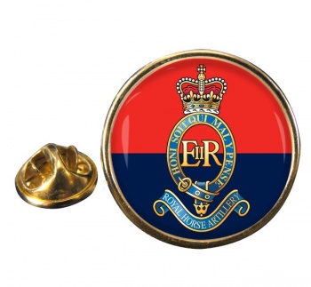 Royal Horse Artillery (British Army) Round Pin Badge