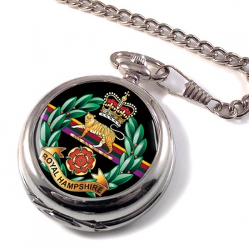 Royal Hampshire Regiment (British Army) Pocket Watch