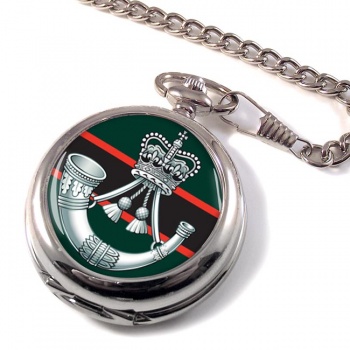 The Rifles (Bugle) British Army Pocket Watch